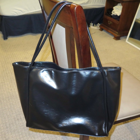 Vegan Leather Work Tote (Brand New) - Picture 5 of 8